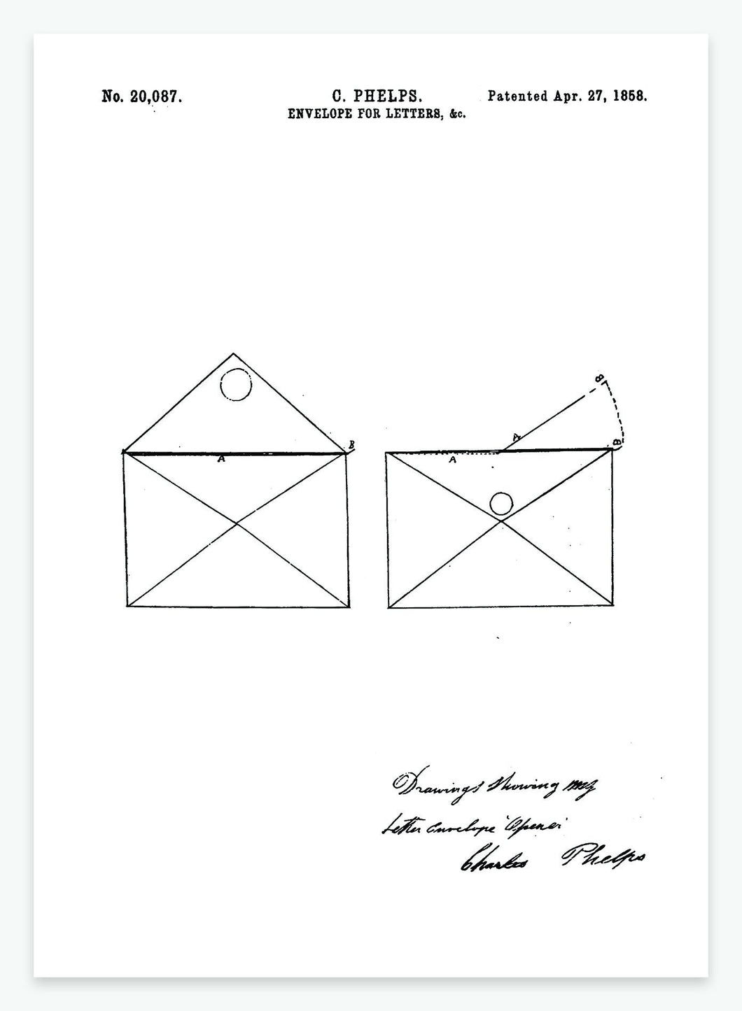 kuvert | PATENTPLAKAT - decoARTE