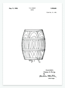Barrel | Smukt patent til din væg | plakat | poster - decoARTE