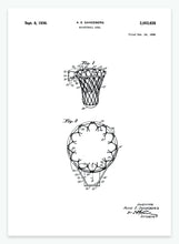 Indlæs billede til gallerivisning basketballkurv | PATENTPLAKAT - decoARTE
