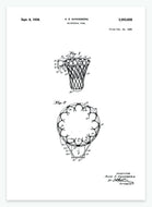 basketballkurv | PATENTPLAKAT - decoARTE