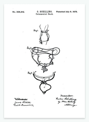menstruationskop | PATENTPLAKAT - decoARTE