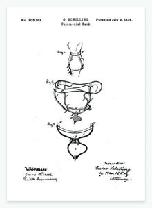 menstruationskop | PATENTPLAKAT - decoARTE