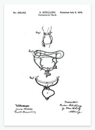 menstruationskop | PATENTPLAKAT - decoARTE
