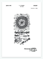 dartspil | PATENTPLAKAT - decoARTE