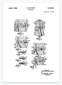 Sportstøj | Smukt patent til din væg | plakat | poster - decoARTE