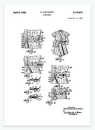 Sportstøj | Smukt patent til din væg | plakat | poster - decoARTE
