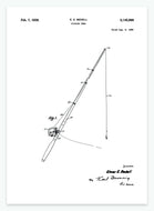 fiskestang | PATENTPLAKAT - decoARTE