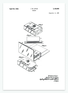 Sæbepakke | Smukt patent til din væg | plakat | poster - decoARTE