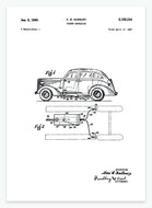 automobil | PATENTPLAKAT - decoARTE