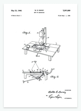 Tegnefilm | Smukt patent til din væg | plakat | poster - decoARTE