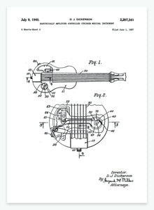 elguitar | PATENTPLAKAT - decoARTE