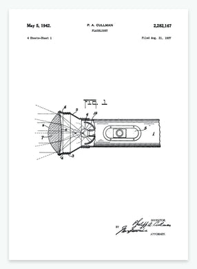 Lommelygte | Smukt patent til din væg | plakat | poster - decoARTE