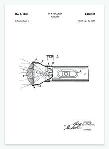 Lommelygte | Smukt patent til din væg | plakat | poster - decoARTE