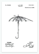 paraply | PATENTPLAKAT - decoARTE