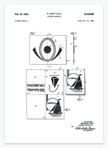 Kort | Smukt patent til din væg | plakat | poster - decoARTE
