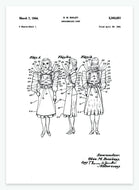 Kjole | Smukt patent til din væg | plakat | poster - decoARTE