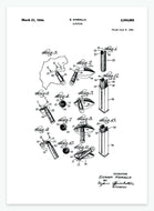 Læbestift | Smukt patent til din væg | plakat | poster - decoARTE