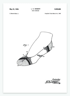 Skobetræk | Smukt patent til din væg | plakat | poster - decoARTE
