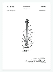 violin microphone | PATENTPLAKAT - decoARTE