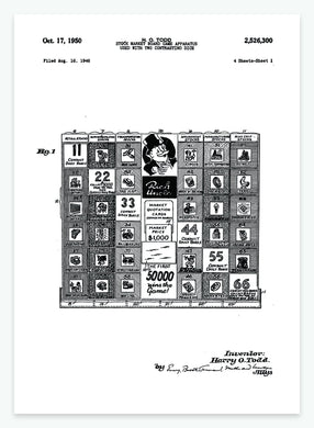 børsspil | PATENTPLAKAT - decoARTE