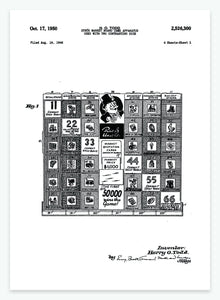 børsspil | PATENTPLAKAT - decoARTE