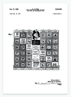 børsspil | PATENTPLAKAT - decoARTE
