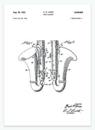 klarinet | PATENTPLAKAT - decoARTE