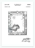 brætspil | PATENTPLAKAT - decoARTE