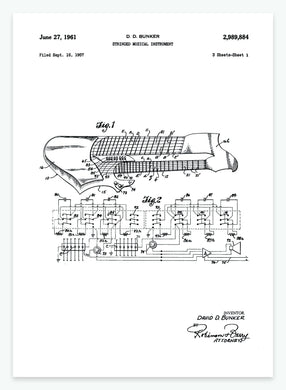 strengeinstrument | PATENTPLAKAT - decoARTE