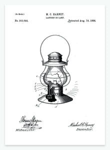 lampe | PATENTPLAKAT - decoARTE