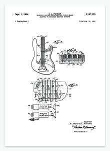 elguitar | PATENTPLAKAT - decoARTE