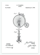 cykel | PATENTPLAKAT - decoARTE