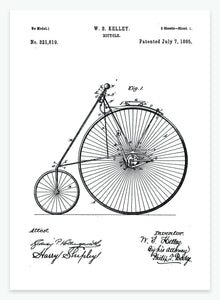 cykel | PATENTPLAKAT - decoARTE
