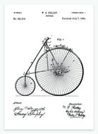 cykel | PATENTPLAKAT - decoARTE