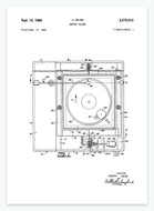 grammofon | PATENTPLAKAT - decoARTE