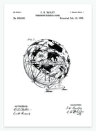 model af det nære univers | PATENTPLAKAT - decoARTE