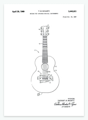 guitar | PATENTPLAKAT - decoARTE