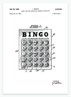 bingo | PATENTPLAKAT - decoARTE