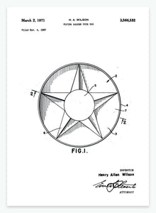 frisbee | PATENTPLAKAT - decoARTE