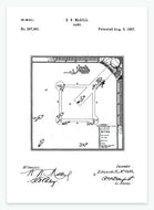 baseball | PATENTPLAKAT - decoARTE
