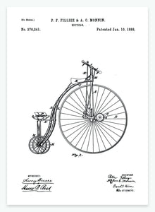 cykel | PATENTPLAKAT - decoARTE