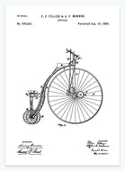 cykel | PATENTPLAKAT - decoARTE