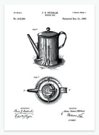kaffekande | PATENTPLAKAT - decoARTE