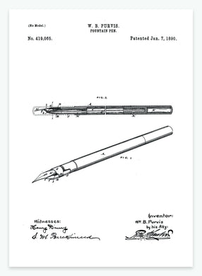 fyldepen | PATENTPLAKAT - decoARTE