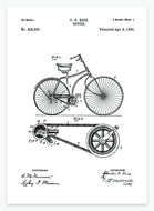 cykel | PATENTPLAKAT - decoARTE