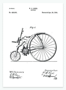 cykel | PATENTPLAKAT - decoARTE