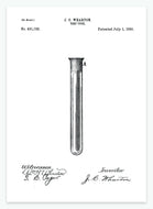 reagensglas | PATENTPLAKAT - decoARTE