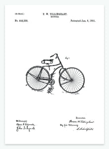 cykel | PATENTPLAKAT - decoARTE