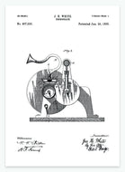 grammofon | PATENTPLAKAT - decoARTE