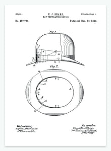 hat | PATENTPLAKAT - decoARTE